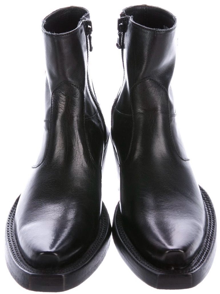 Vetements X Lucchese Bootmaker Leather Ankle Boots As New Sz 7 Retail $3310